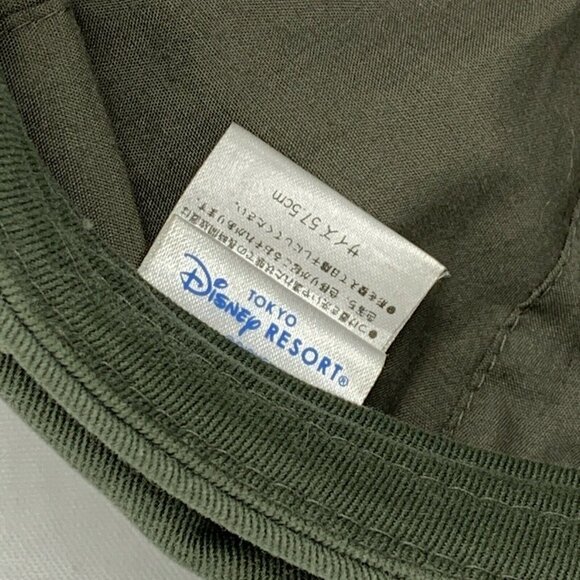 Tokyo Disney Resorts - TEAM 28 Mickey Cabbie Style Green Cap Womens Hat - Picture 5 of 7